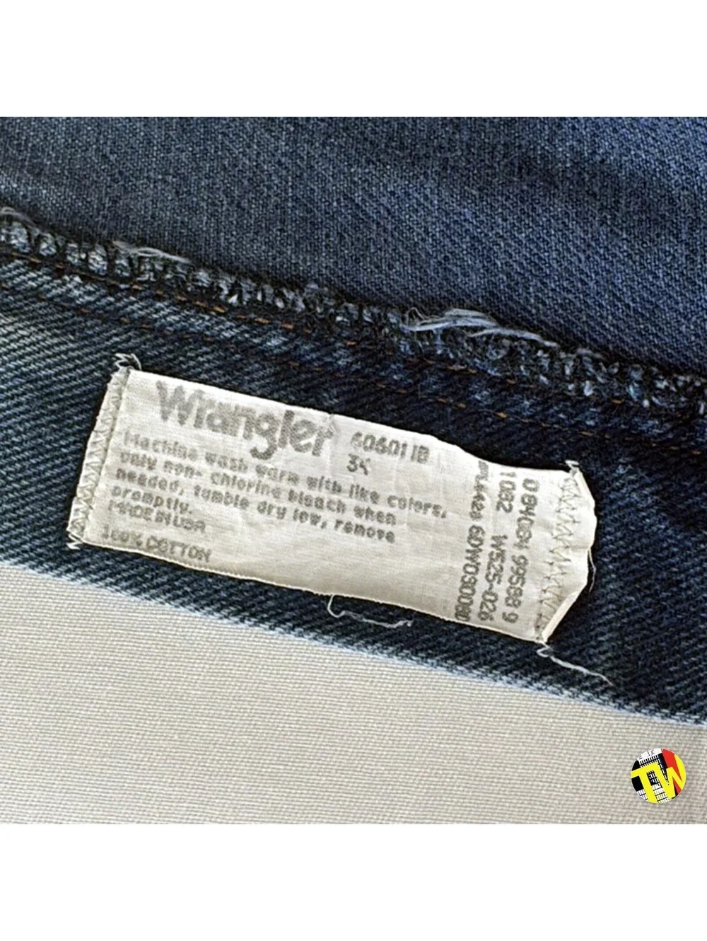 Vintage 90s Wrangler Denim Shorts Made in USA Jorts Dad Jean